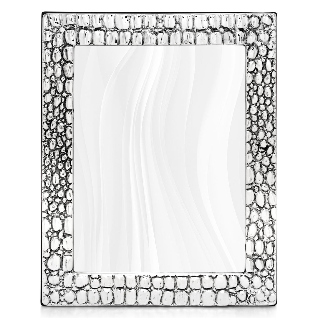 Giovanni Raspini Large Crocodile Frame - Silver Frame - 02399