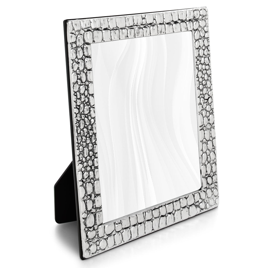 Giovanni Raspini Small Crocodile Frame - Silver Frame - 02401