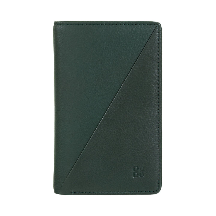 Cartera de Mujer DUDU Colorful RFID en Piel Multicolor con Monedero con Cremallera, Tarjeteros y Tarjeteros