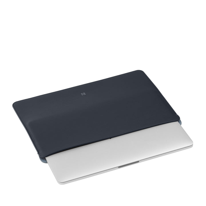 DUDU Funda para PC de 13 pulgadas en cuero suave, funda protectora colorida para computadora portátil Macbook 13" Diseño delgado en dos tonos