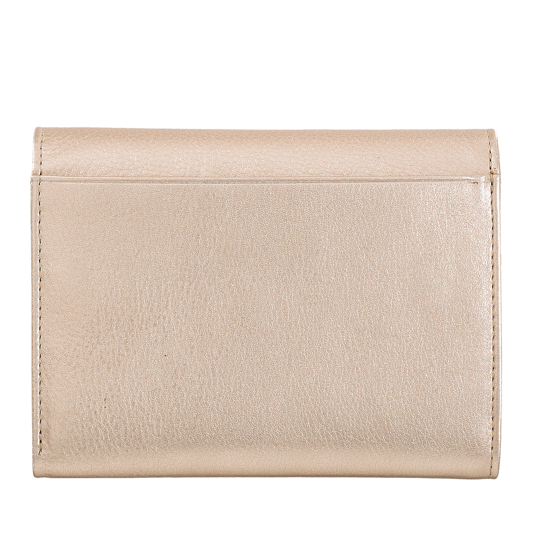 DUDU Cartera de piel auténtica RFID para mujer con monedero, cartera colorida con doble solapa, tarjetero, tarjetero para billetes