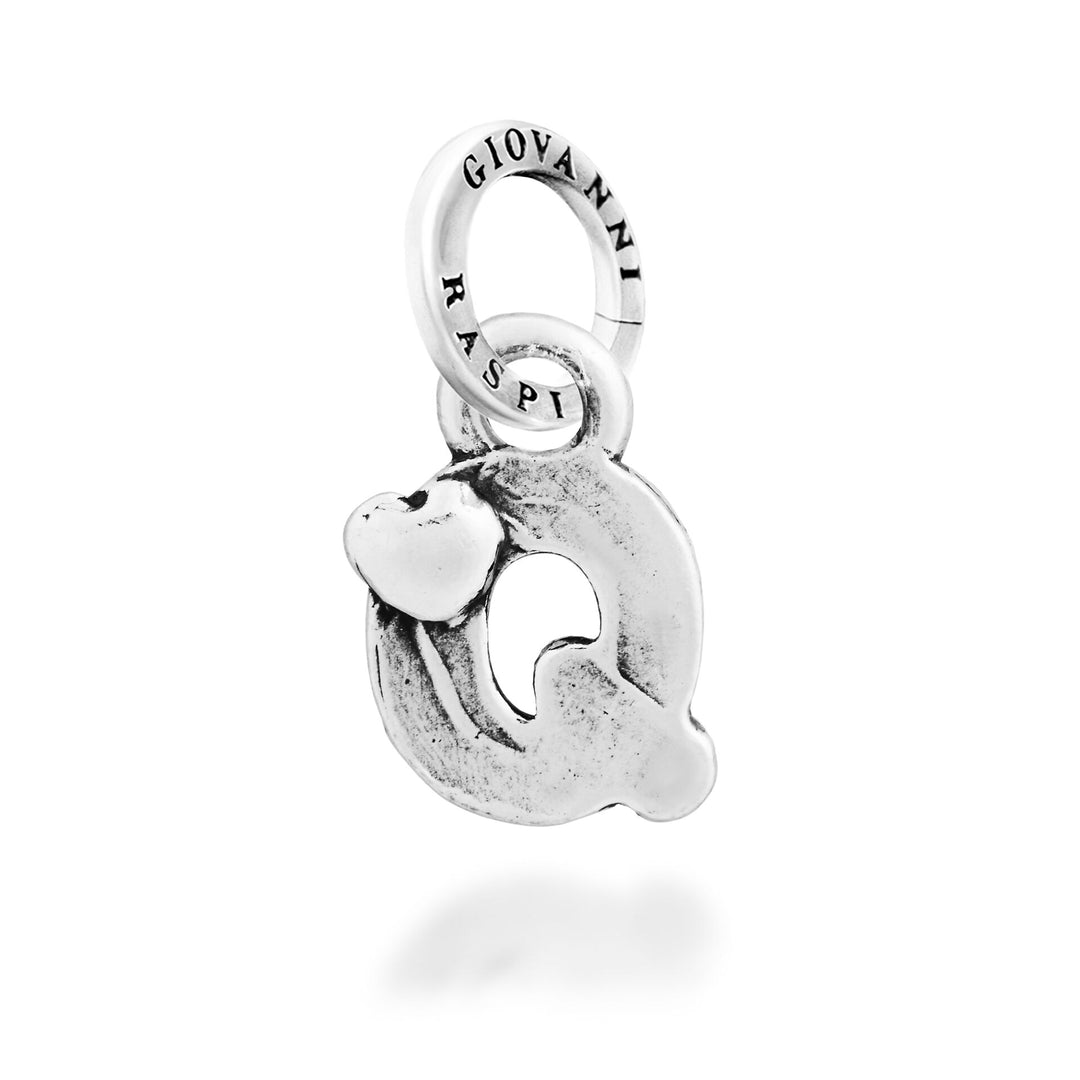 Giovanni Raspini Charm "Q" Corazoncito - Charm Plata - 12793
