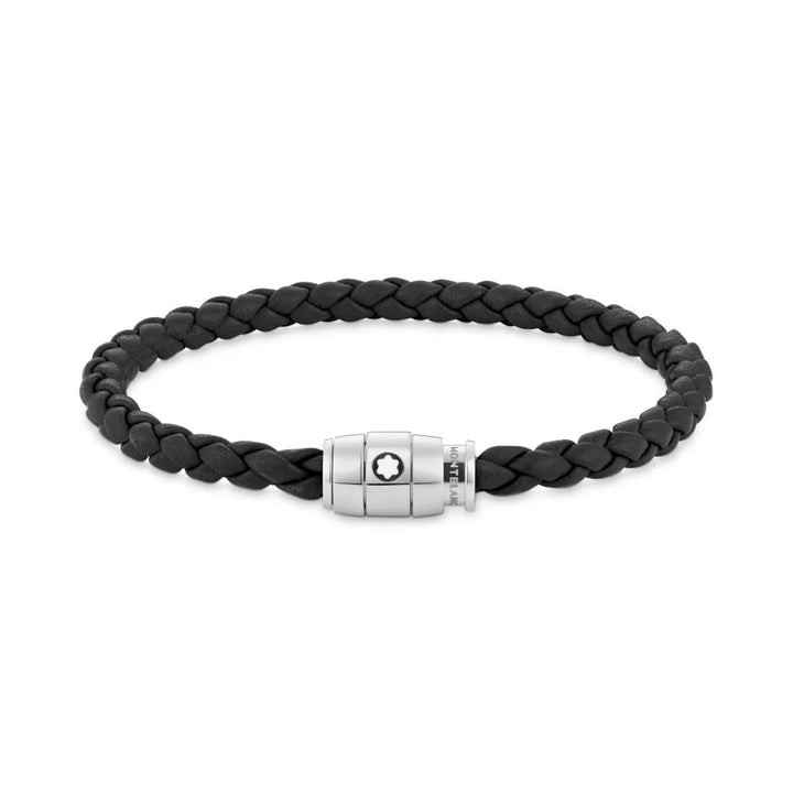 Montblanc 3 -Rings Bracelet MeisterStück Black Defures 1089768