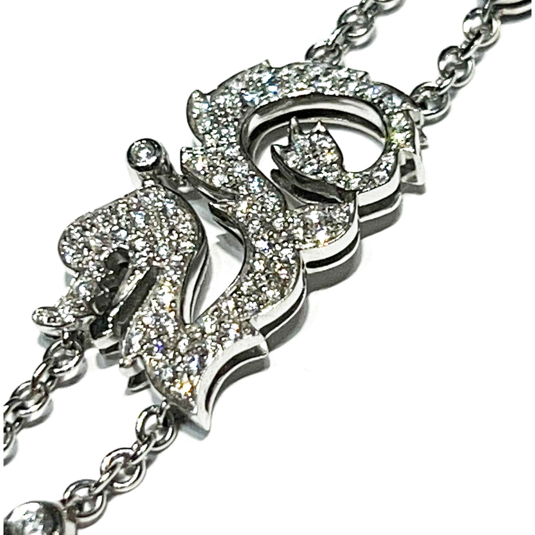 Pulsera Taverna Draghi oro blanco de 18 kt y diamantes 0011BR