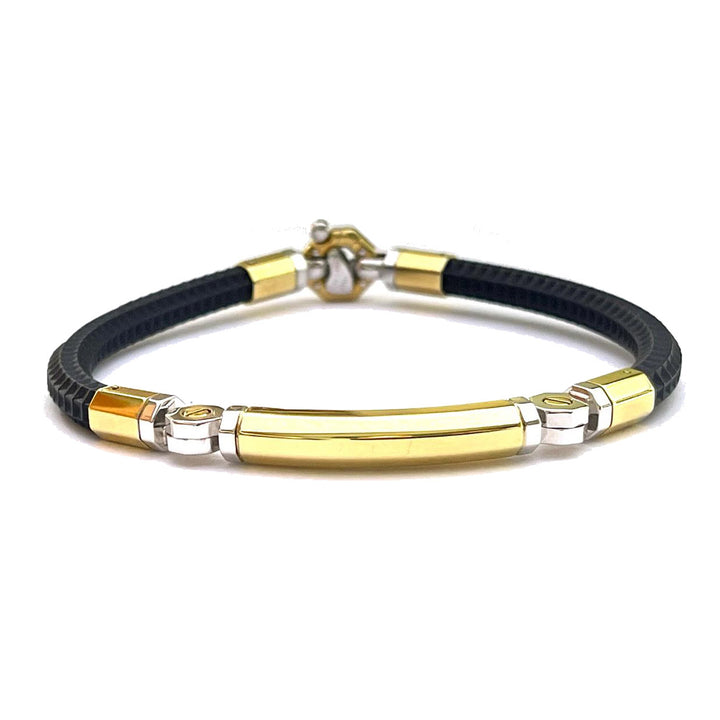 Barakà Gold Armband 18kt Caucciù BR21070