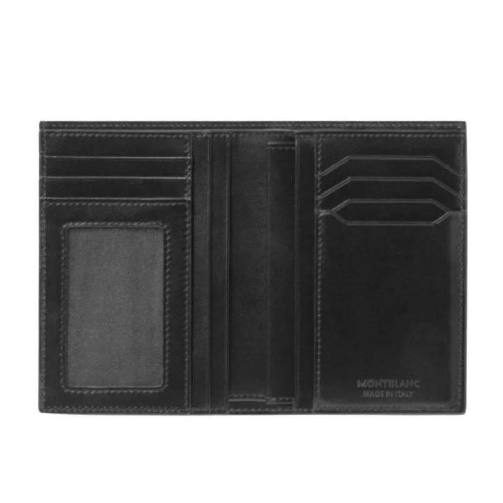 Montblanc Portfolio 7 -fack och dörridentitetsdokument Meisterstück Black 198380