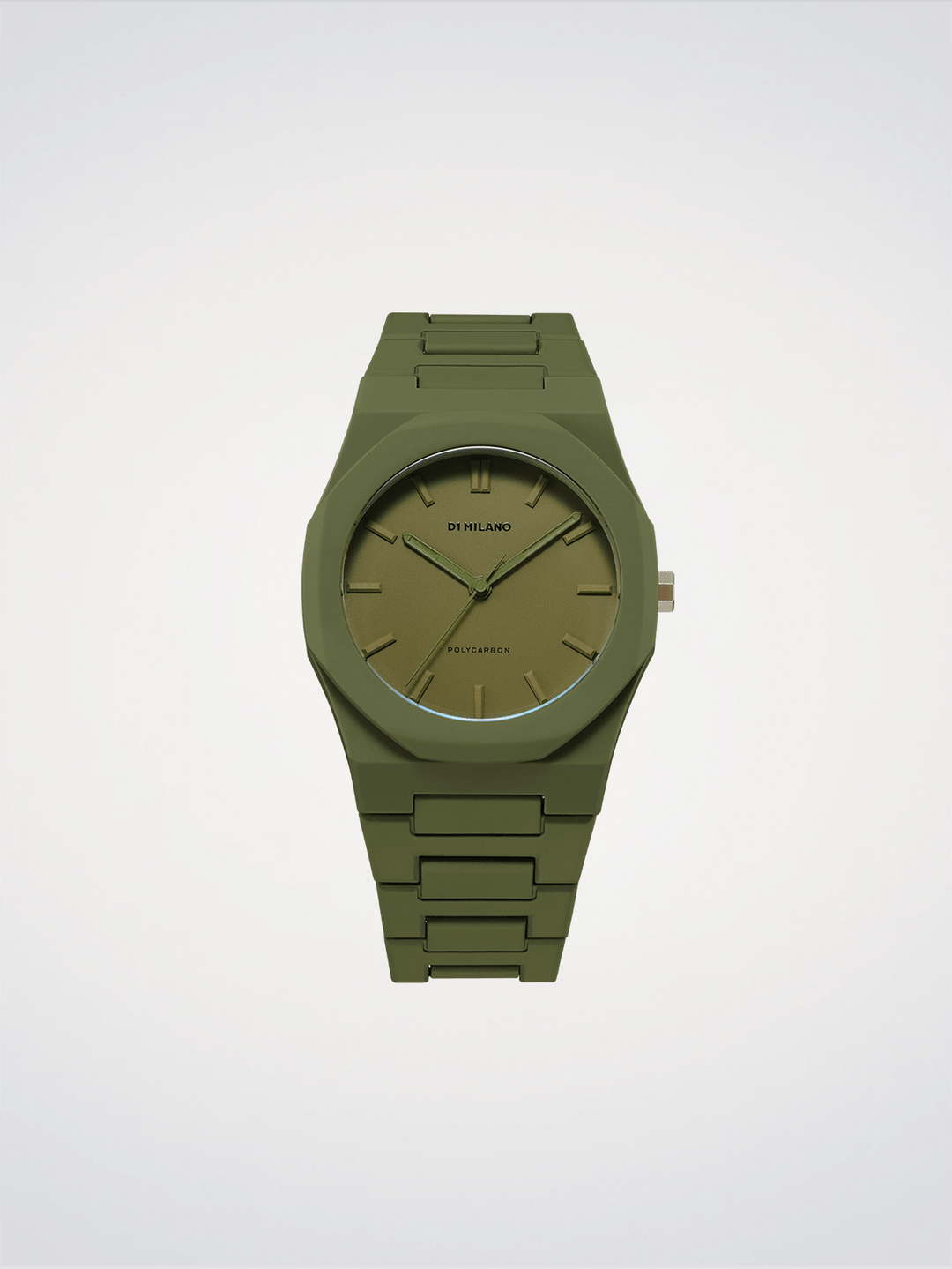 D1 Milano Military Green Polycarbon 40,5 mm D1-PCBJ22