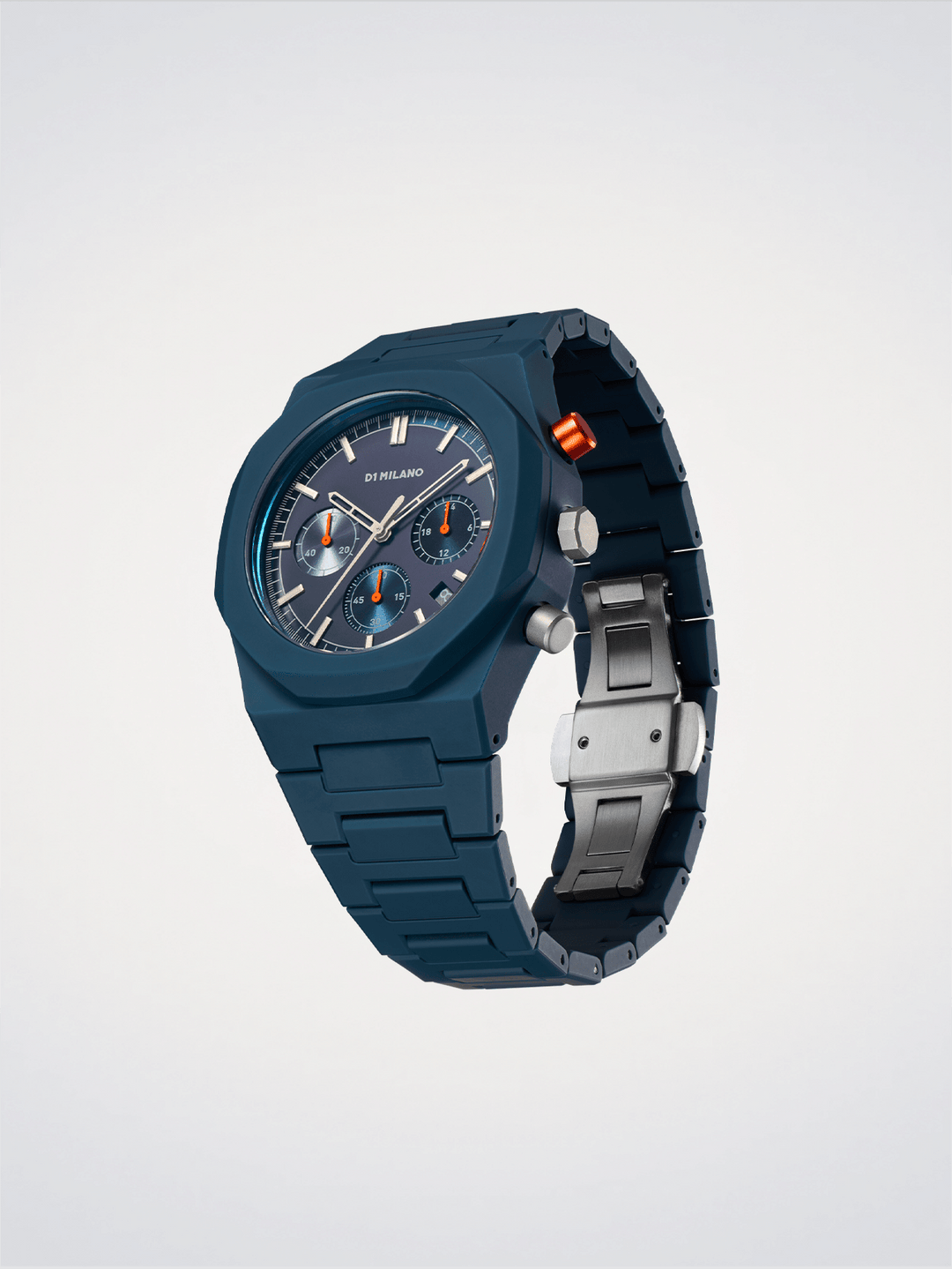 D1 Milano Neptune Blue Polychrono 40,5mm D1-PHBJ09