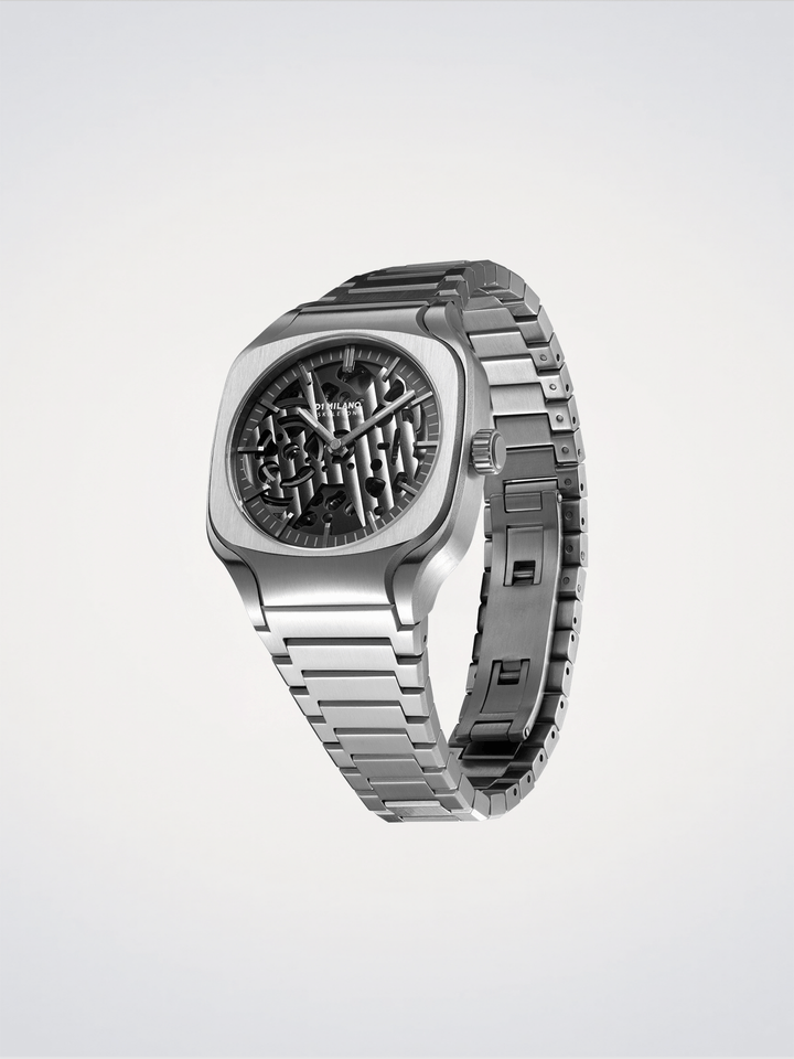 D1 Milano Gris Profondeur Carré Squelette 37 mm D1-SLBJ01