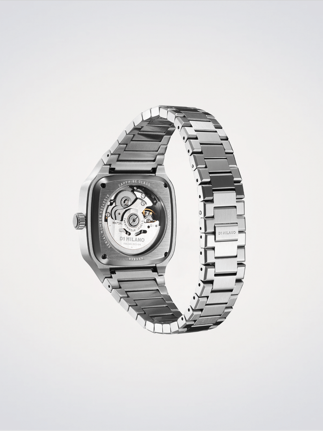 D1 Milano Gris Profondeur Carré Squelette 37 mm D1-SLBJ01