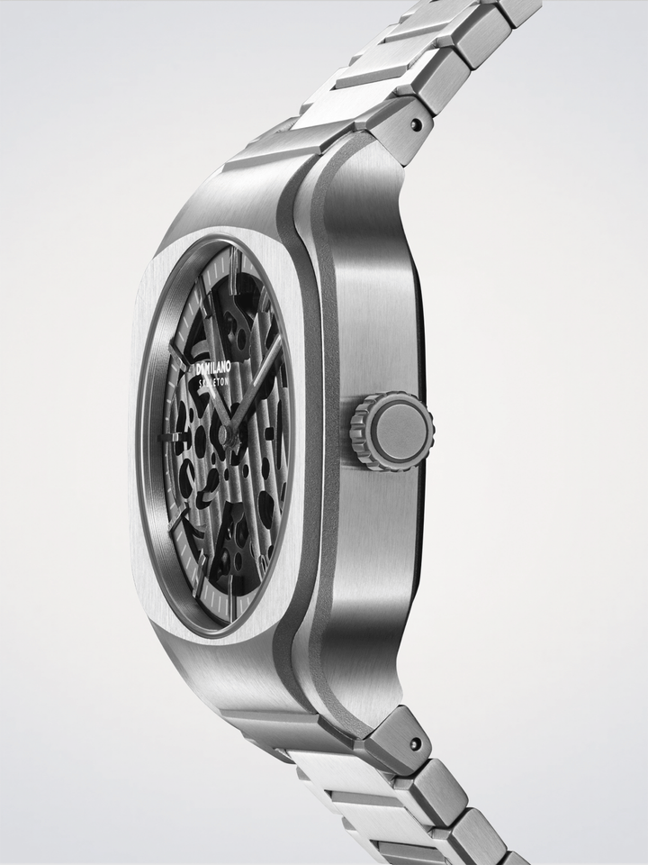 D1 Milano Gris Profondeur Carré Squelette 37 mm D1-SLBJ01