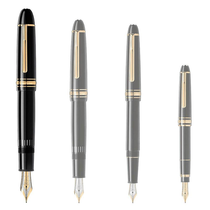 Pluma estilográfica Montblanc Meisterstück 149 punta acabado dorado M 132113