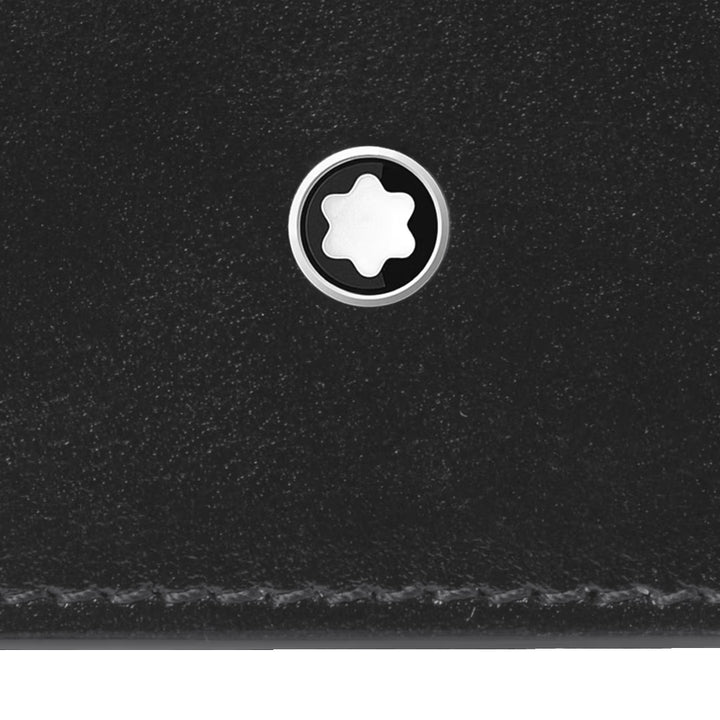 Montblanc carteira Meisterstück 6 compartimentos preto 198308