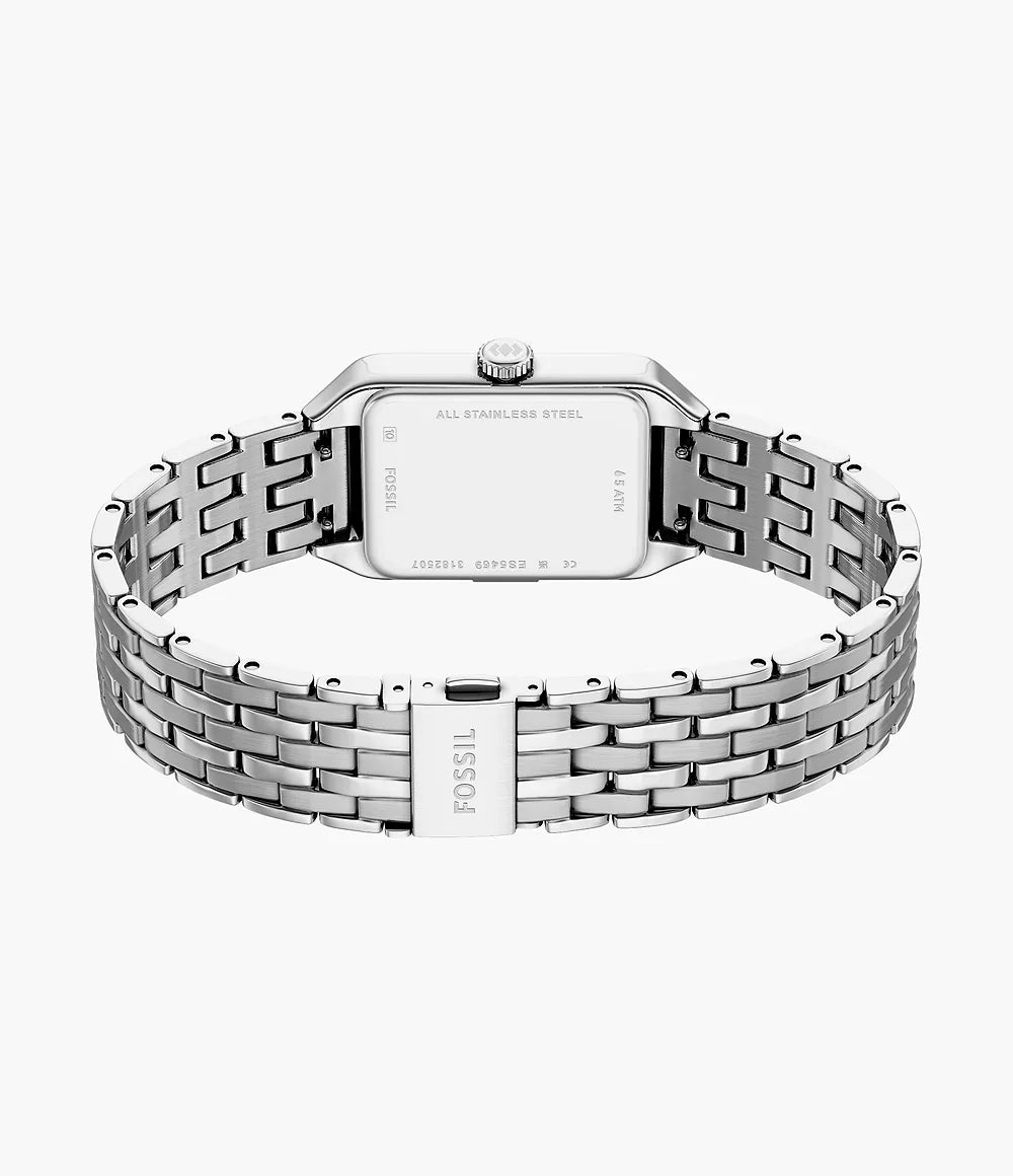 Reloj Fossil Raquel mini 18mm plata cuarzo acero ES5469