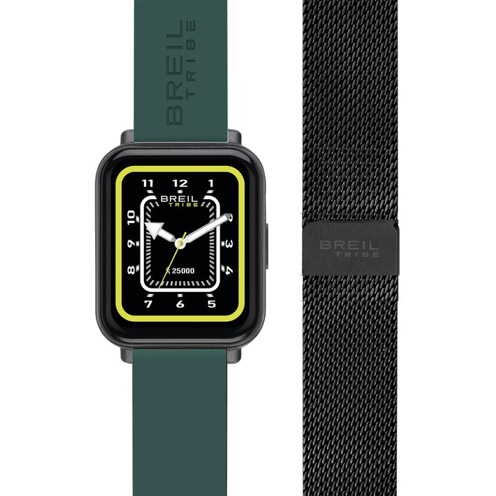 Reloj inteligente Breil SBT-2 45mm de acero negro con acabado PVD negro EW0674