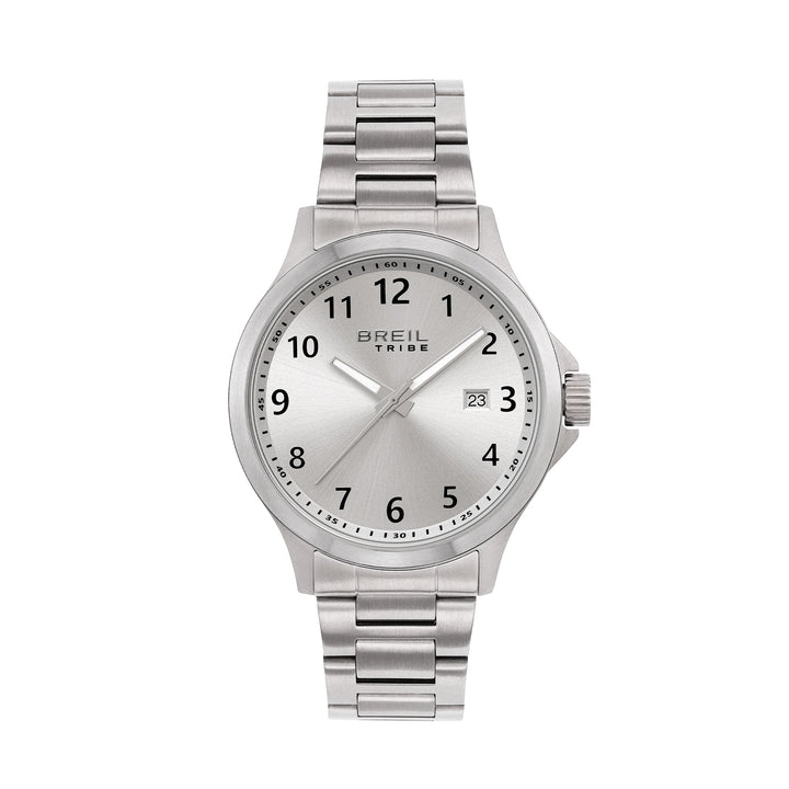 Montre Breil Kai 41mm acier quartz argenté EW0783