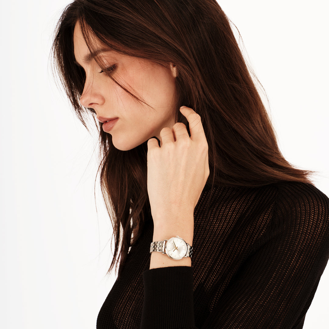 Breil orologio Esme 28mm argento quarzo acciaio EW0799