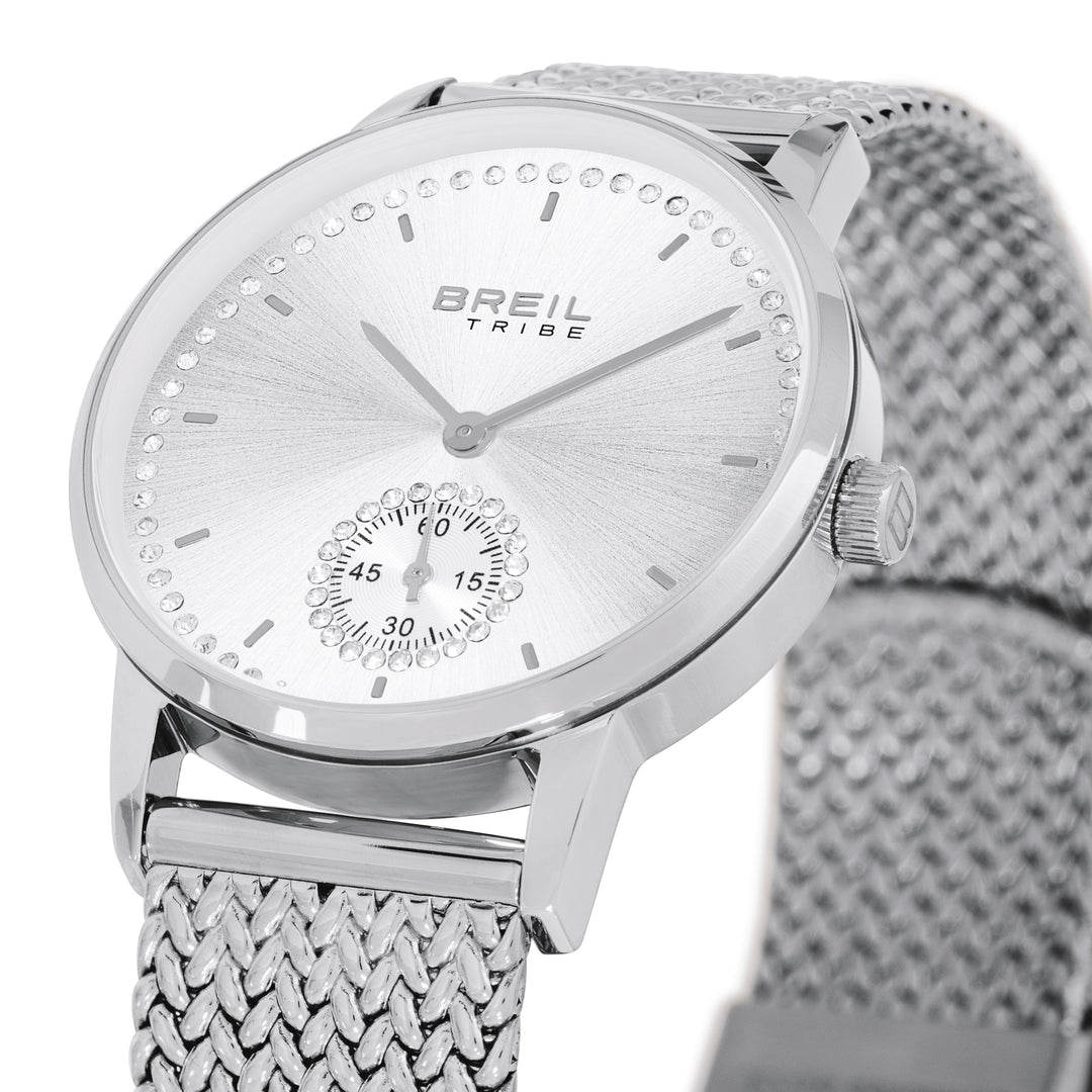 Breil orologio Drop 32mm argento quarzo acciaio EW0801