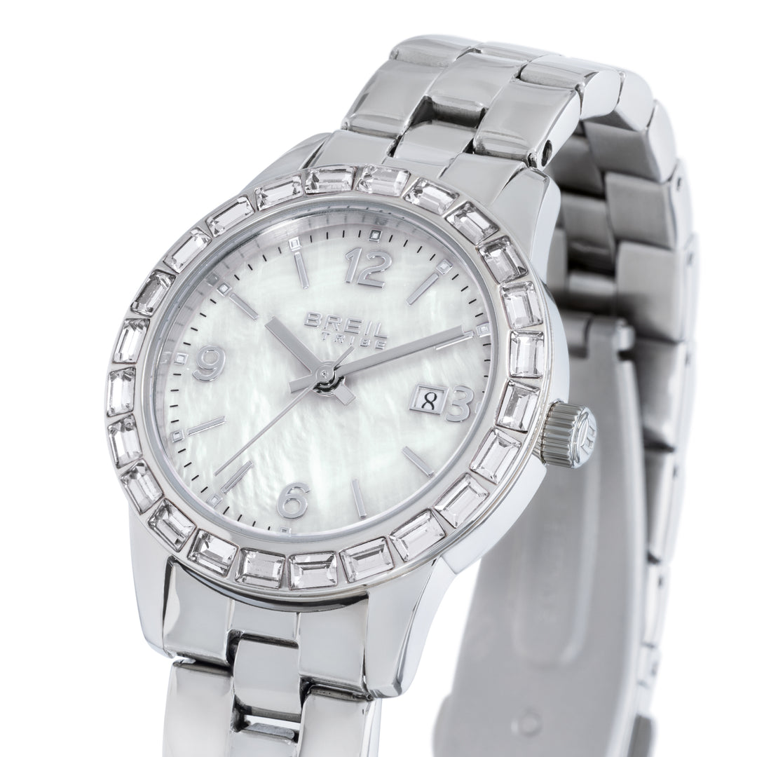 Breil orologio Glow And Go 30mm madreperla quarzo acciaio EW0820