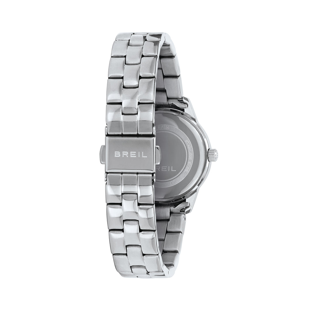 Montre Breil Glow And Go 30mm nacre bleu quartz acier EW0823