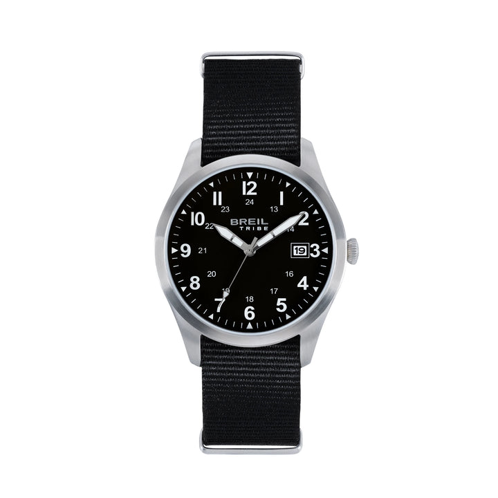 Reloj Breil Recon 39mm acero cuarzo negro EW0841