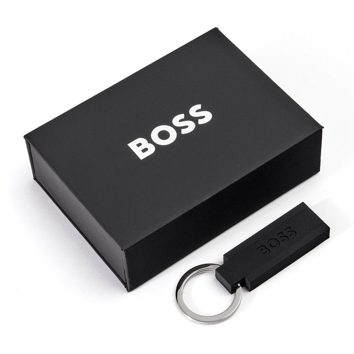 Hugo Boss Porte-clés Edge Iconic Noir HAK421A