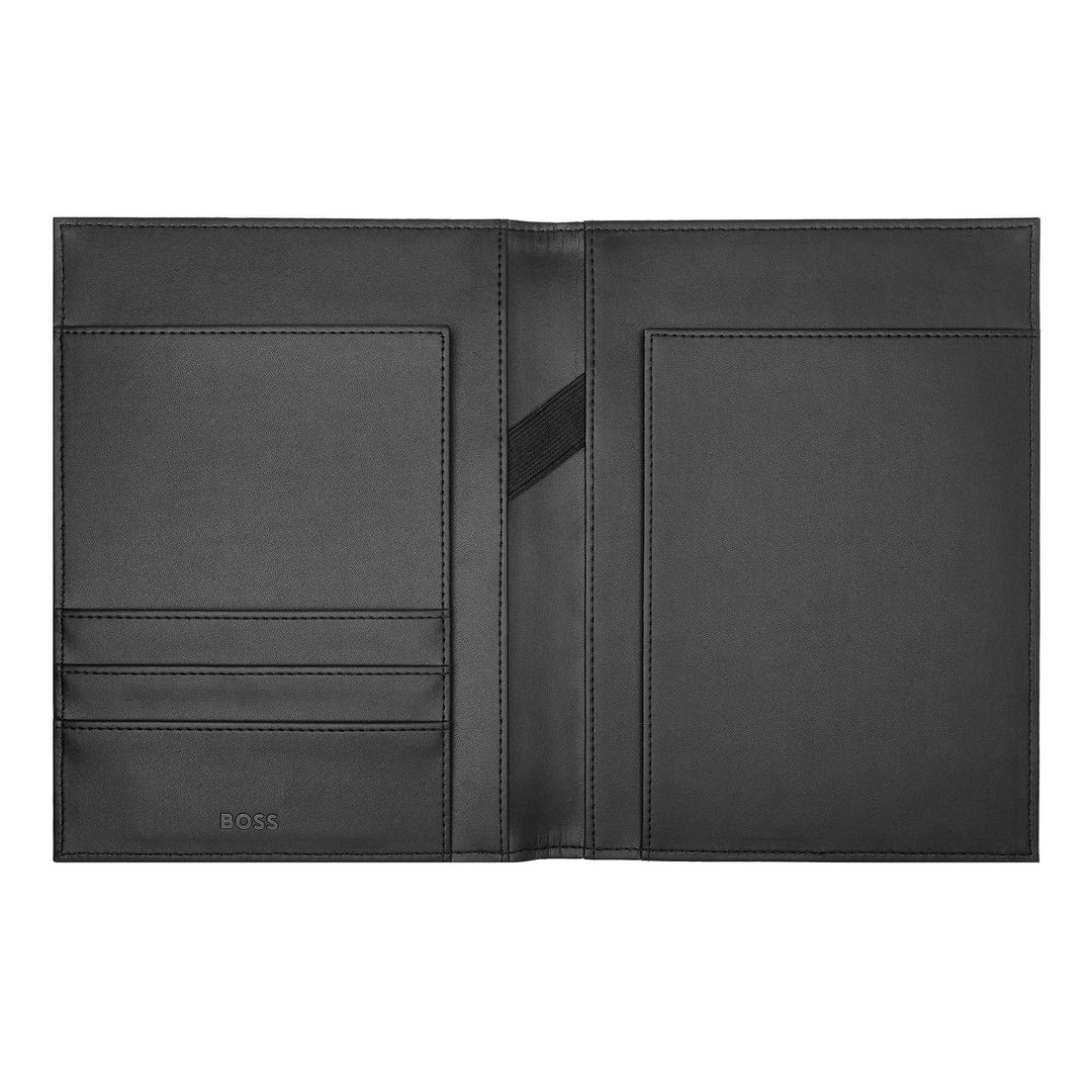 Hugo Boss A5 Monogram Black Folder HDM412A