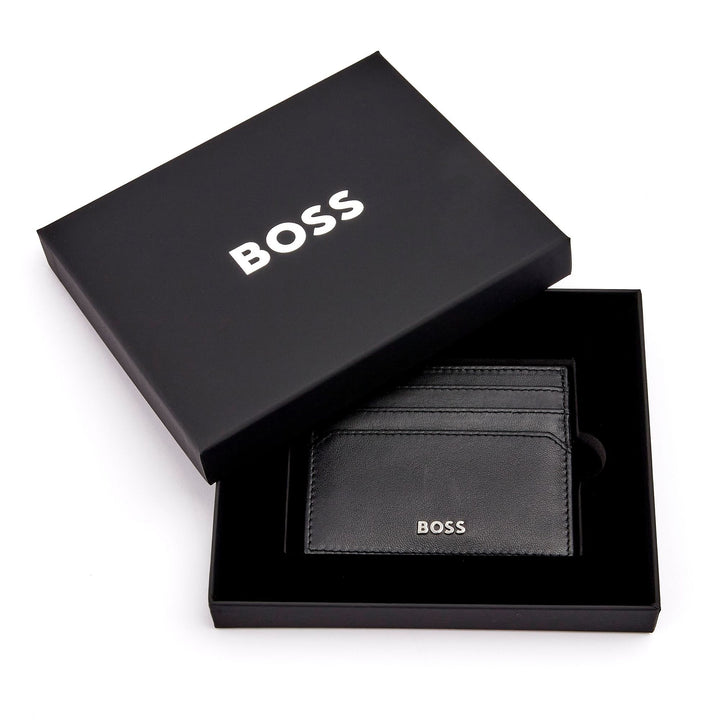 Hugo Boss Card Holder Classic Smooth Black HLC403A