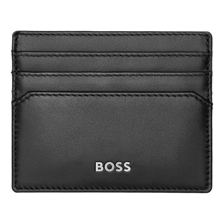 Hugo Boss Card Holder Classic Smooth Black HLC403A