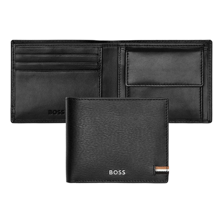 Hugo Boss Portafoglio porta soldi Iconic Black HLM421A