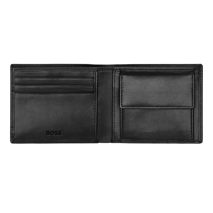 Hugo Boss Portafoglio porta soldi Iconic Black HLM421A