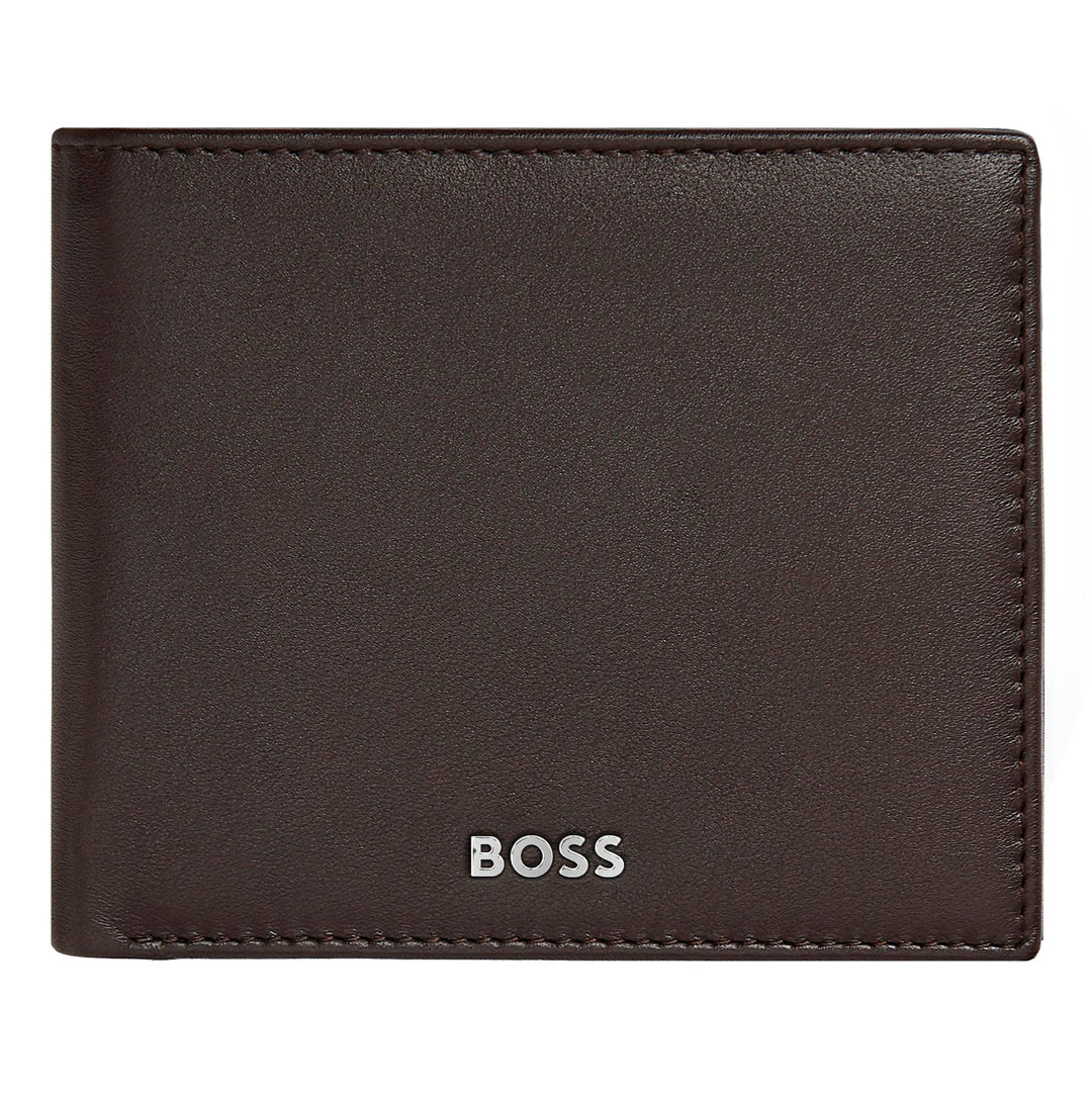 Hugo Boss Money wallet with flap Classic Smooth Brown HLN403Y