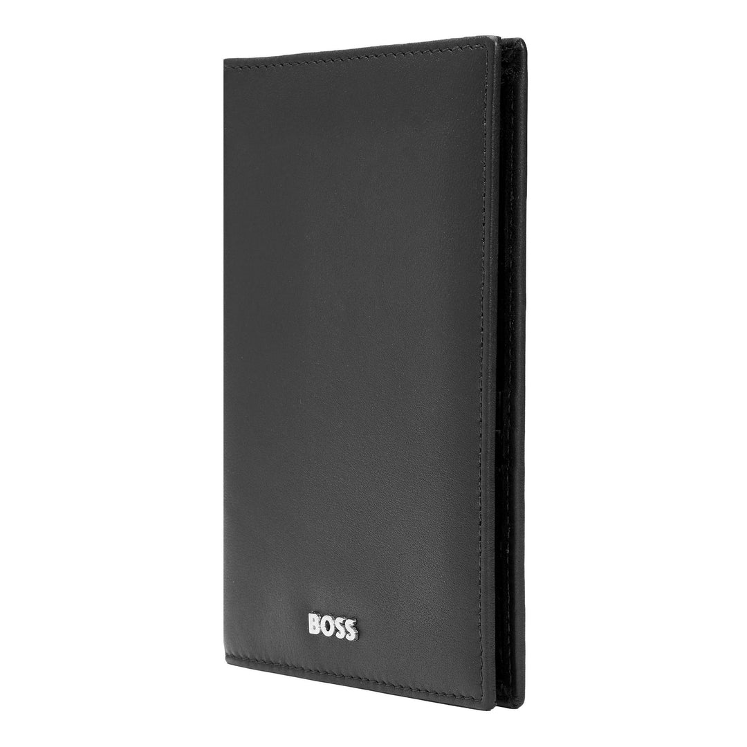 Hugo Boss Portapassaporto Classico Liscio Nero HLP403A