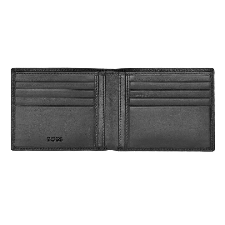 Hugo Boss Portafoglio Classico Granulato Nero HLW416A