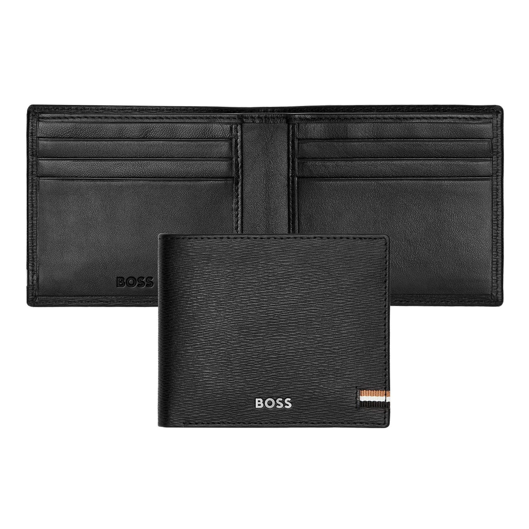 Hugo Boss Portefeuille emblématique Noir HLW421A