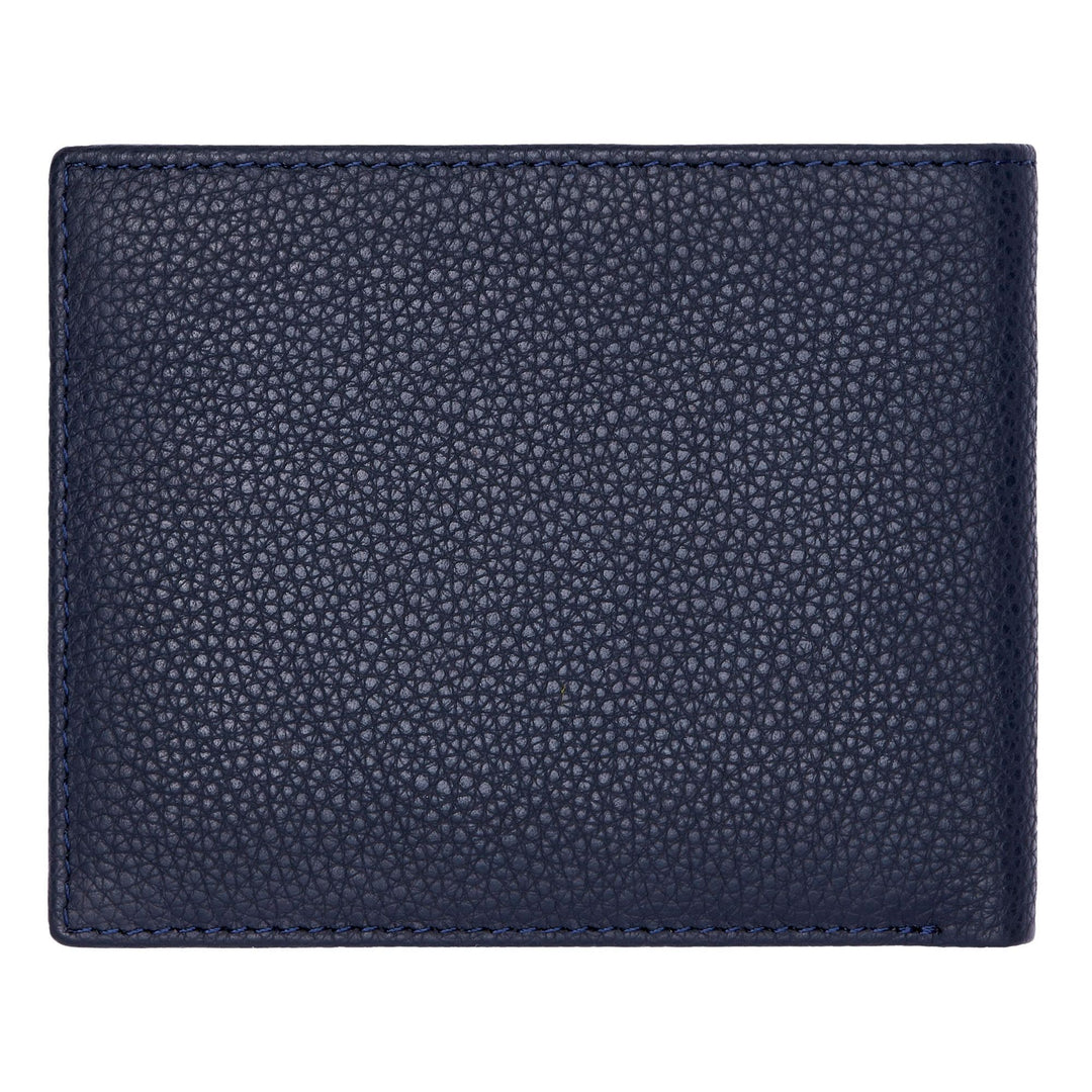 Cartera Hugo Boss Classic con solapa Grained Navy HLY416N