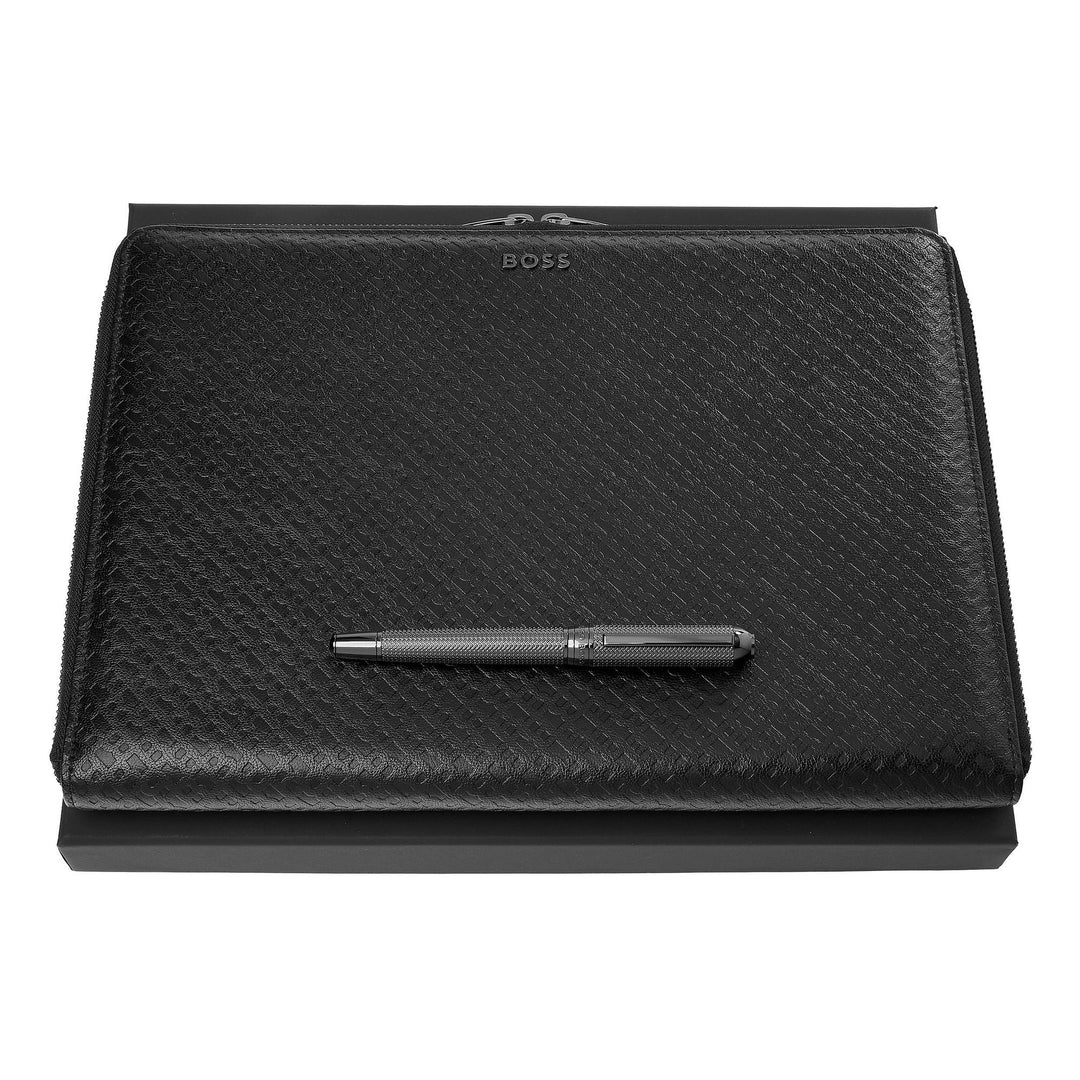Hugo Boss Set HUGO BOSS (roller y carpeta para documentos A4) HPAR465D