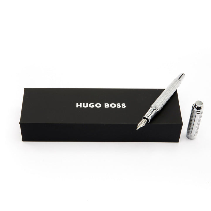 Hugo Boss Elemental Silver fountain pen HSI4652C