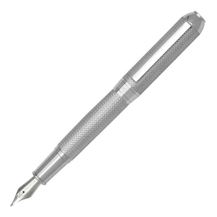 Hugo Boss Elemental Silver fountain pen HSI4652C