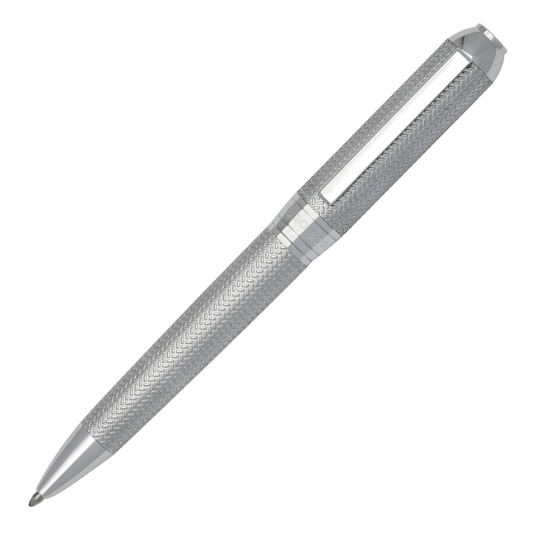 Hugo Boss Penna a sfera Elemental Silver HSI4654C