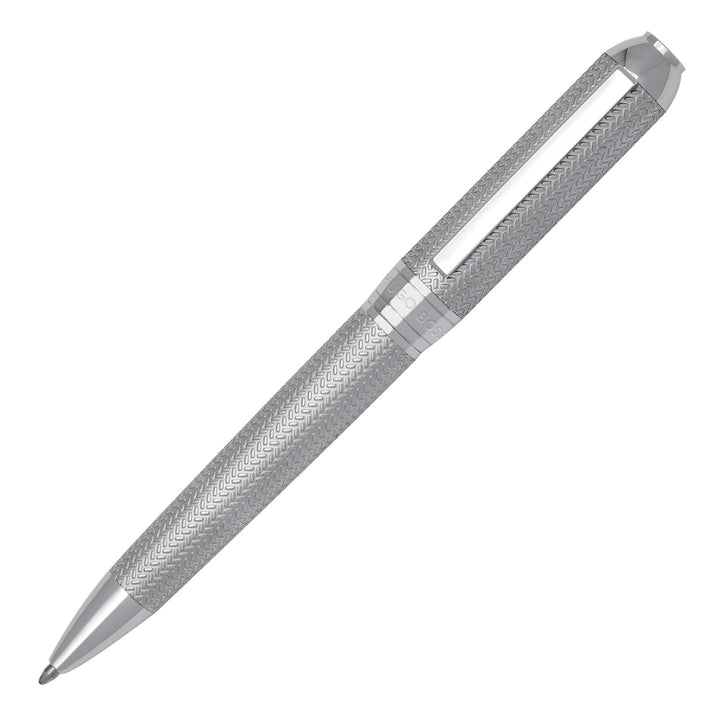 Hugo Boss Penna a sfera Elemental Silver HSI4654C