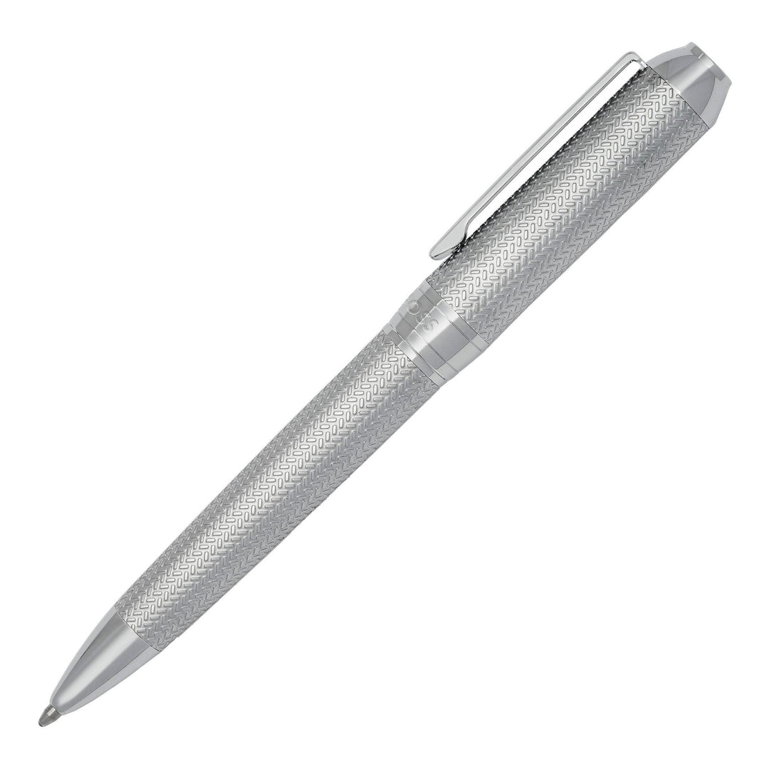 Hugo Boss Penna a sfera Elemental Silver HSI4654C