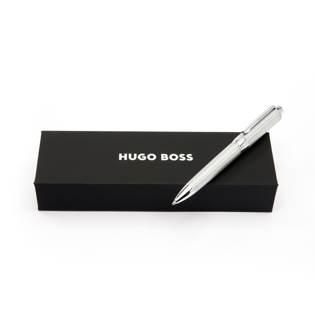 Hugo Boss Penna a sfera Elemental Silver HSI4654C