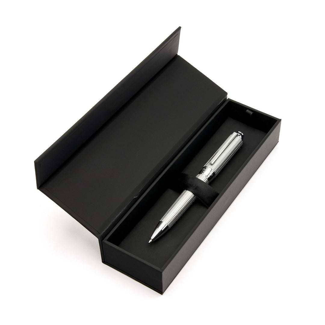 Hugo Boss Penna a sfera Elemental Silver HSI4654C