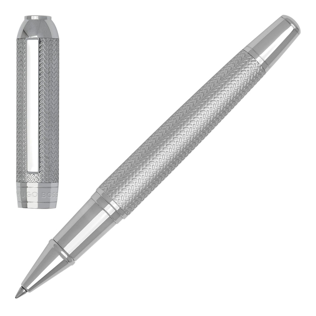Hugo Boss Penna roller Elemental Silver HSI4655C