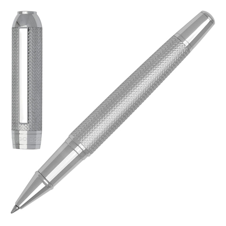Hugo Boss Penna roller Elemental Silver HSI4655C