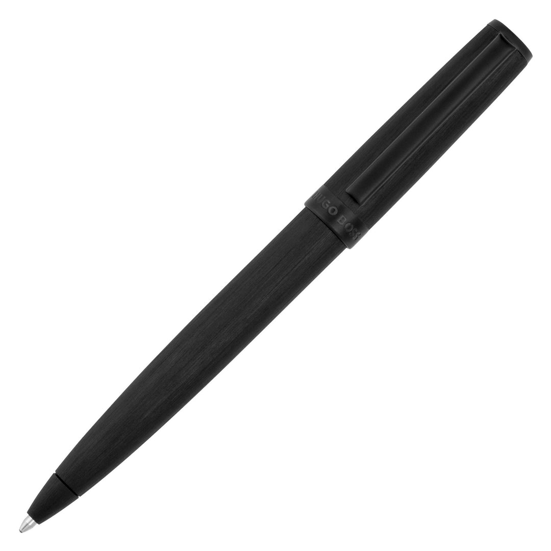 Hugo Boss Penna a sfera Gear Brushed Black HSK4414A