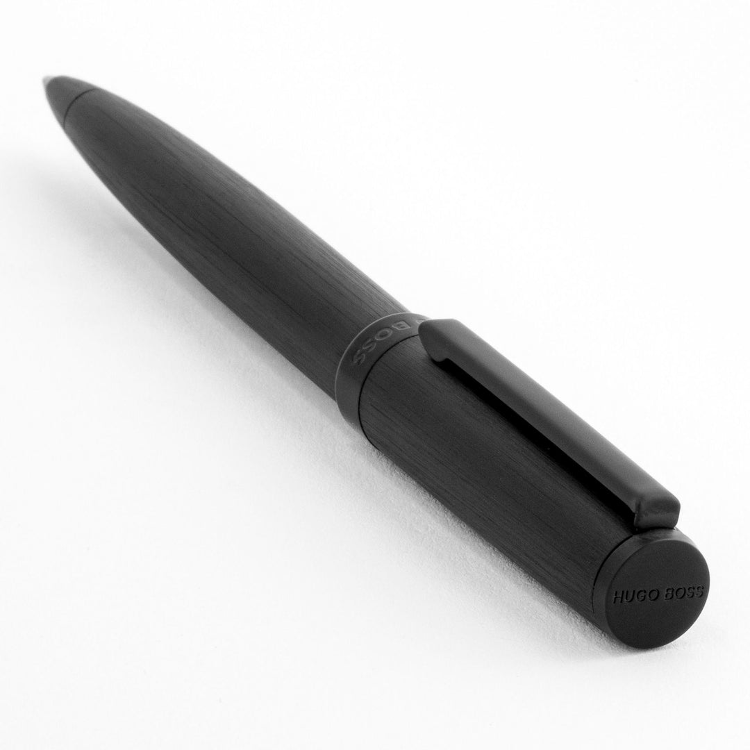 Hugo Boss Penna a sfera Gear Brushed Black HSK4414A