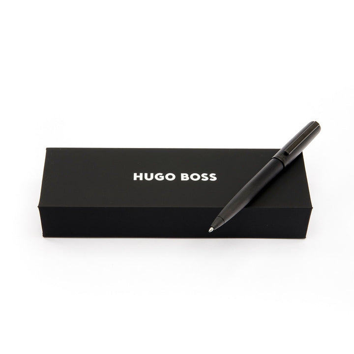 Hugo Boss Penna a sfera Gear Brushed Black HSK4414A