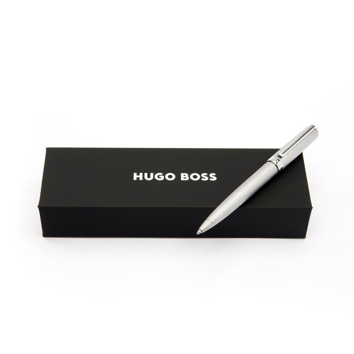 Hugo Boss Penna a sfera Gear Brushed Chrome HSK4414B